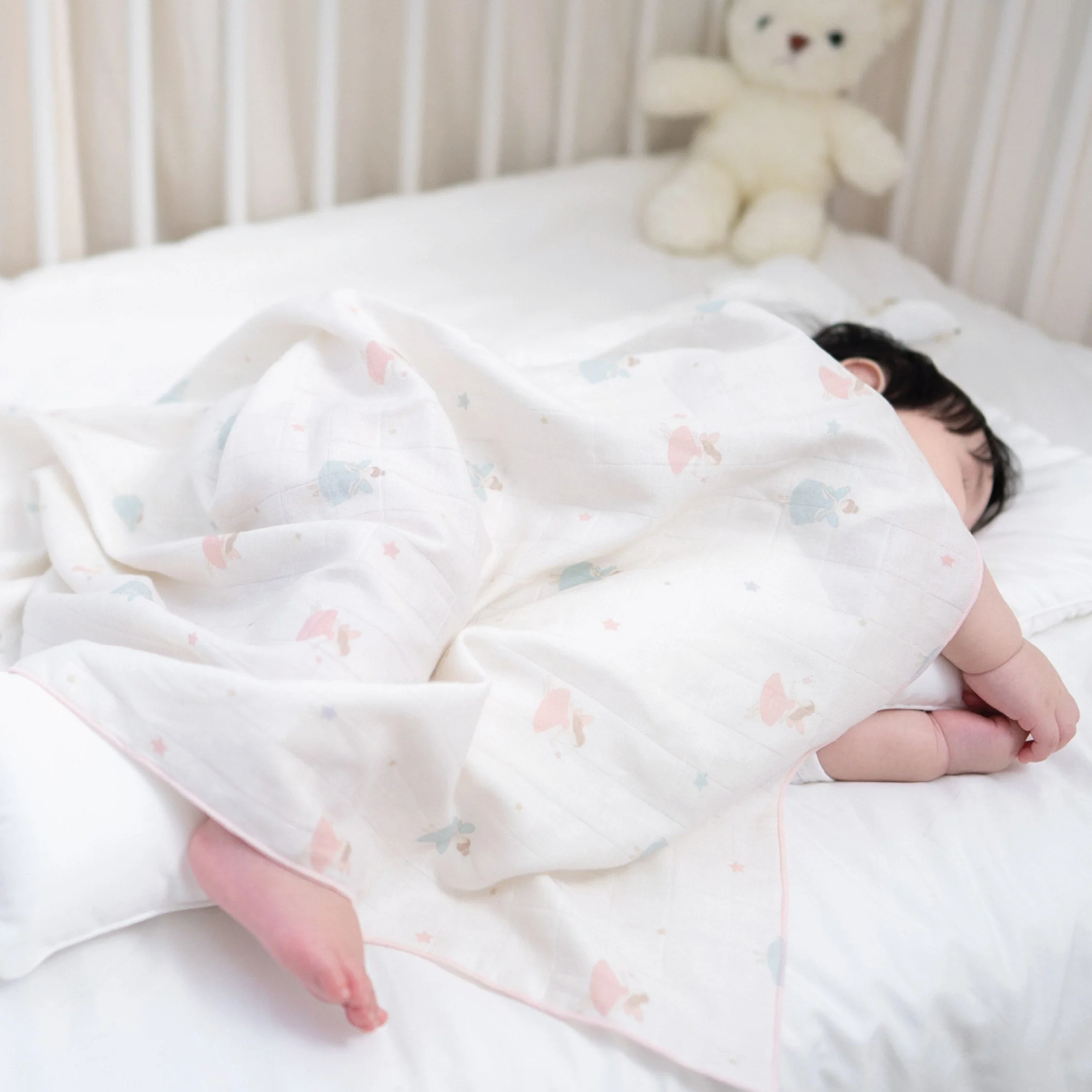Baby and Co. Swaddle Cloth 47" x 47" - Image 4