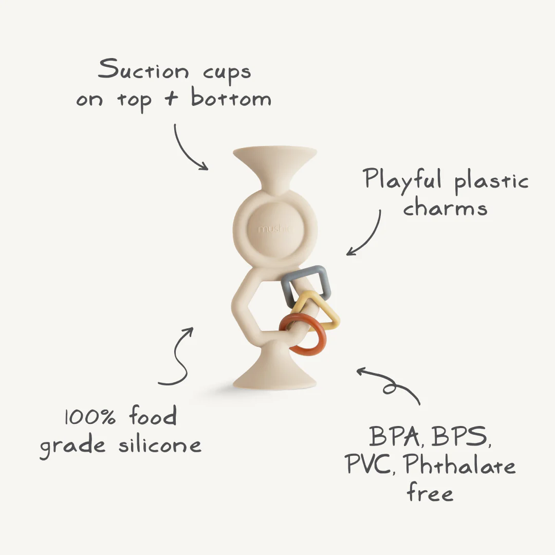 Mushie HexaPop Suction Toy - Image 4