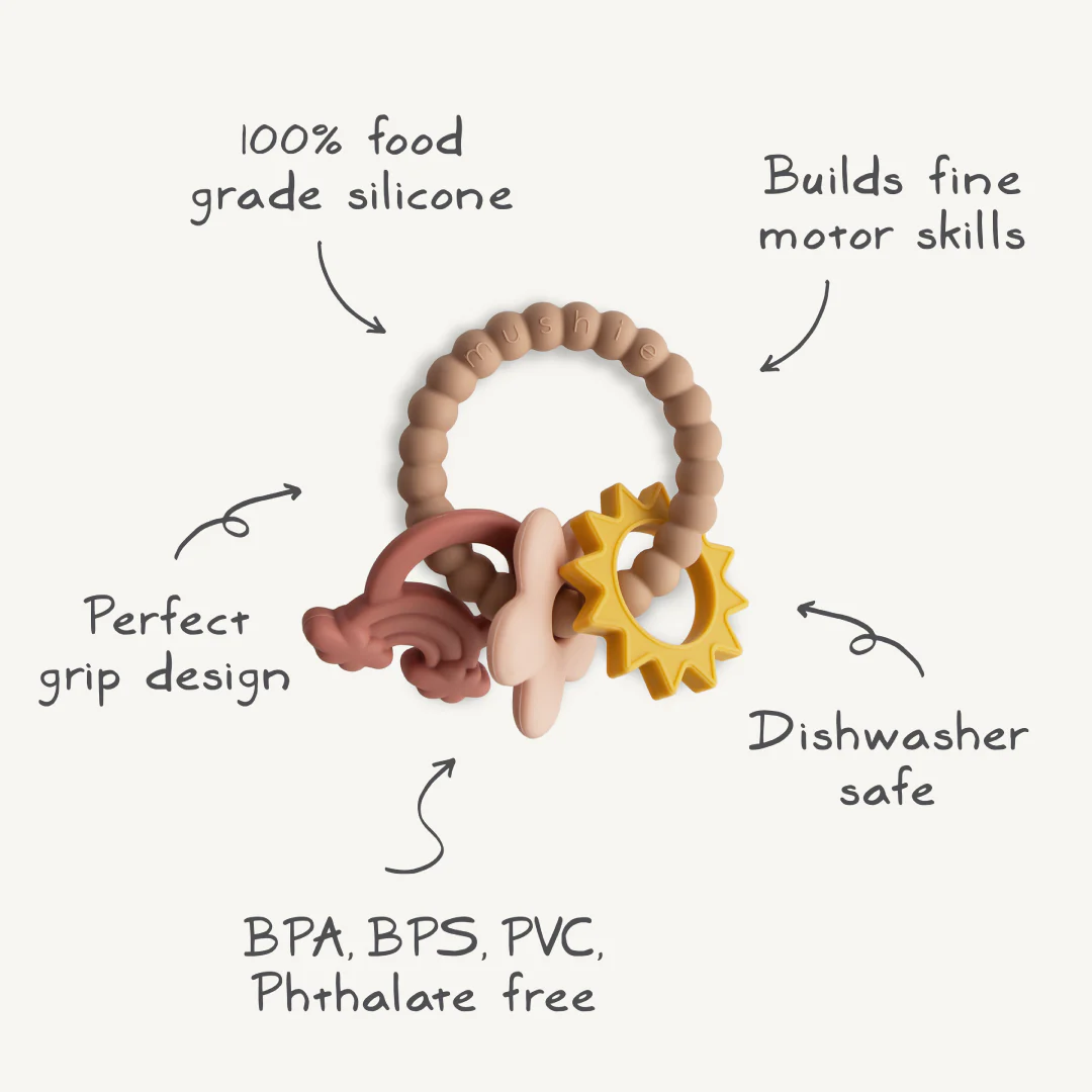Mushie Teether Ring - Image 4